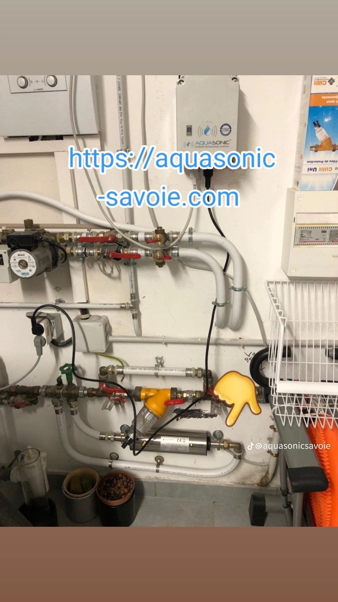 Installation Aquasonic domestique