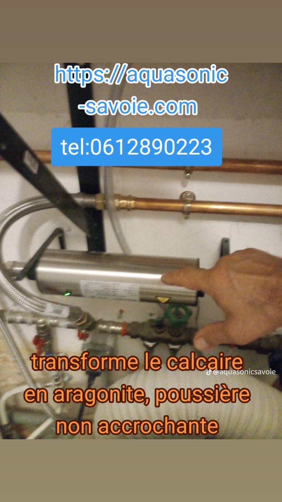 Installation Aquasonic domestique