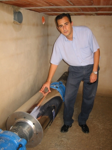 Installation Aquasonic gros diamètre