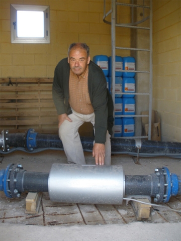 Installation Aquasonic gros diamètre